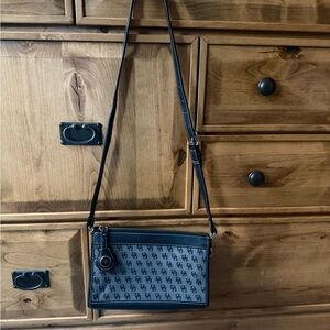 Dooney & Bourke Black and Gray Crossbody Bag